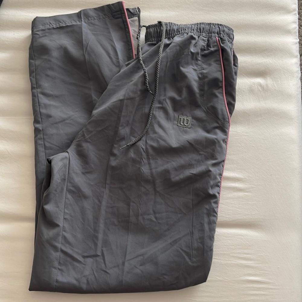 Grey with pink details Wilson joggers